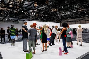 Tom Friedman, 'Cocktail Party' (2015). Stephen Friedman Gallery, Luhring Augustine, Meridians, Art Basel Miami Beach (5–8 December 2019). Courtesy Ocula. Photo: Charles Roussel.